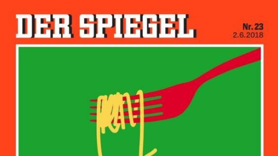 Altro insulto all'Italia da Spiegel Uno spaghetto come un cappio