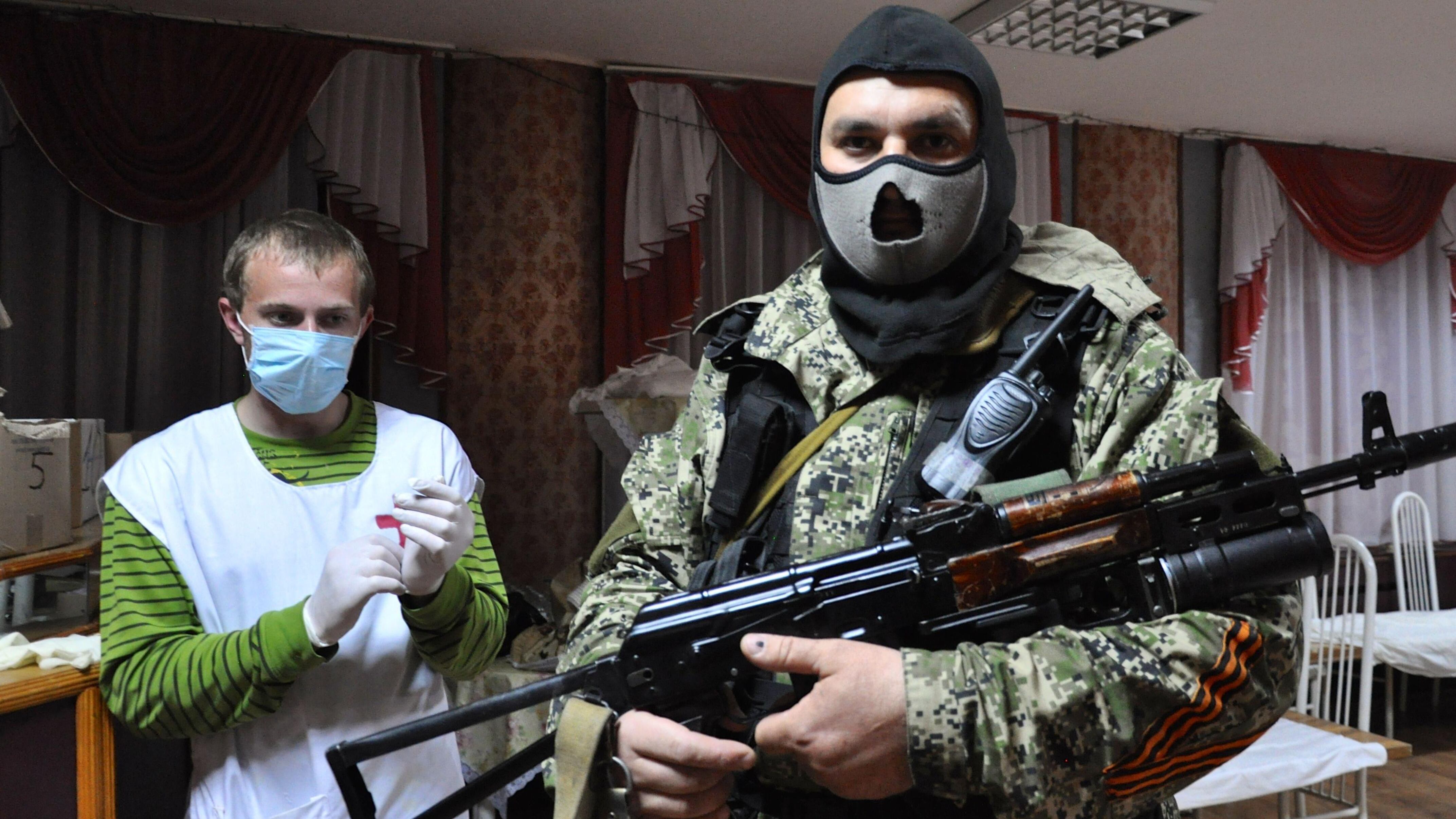 Nel fortino di Kramatorsk circondato dai tank di Kiev