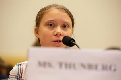 Greta Thunberg parla al Congresso Usa 5