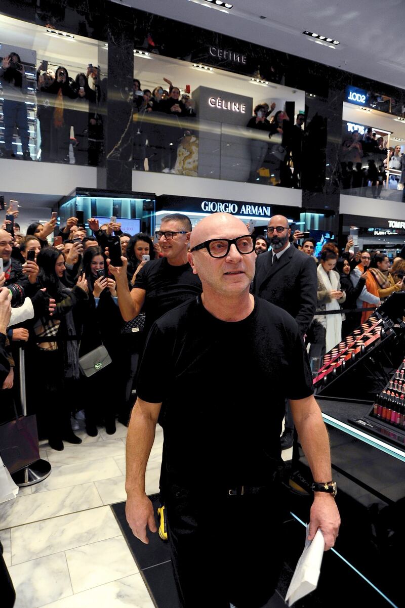 Dolce & Gabbana, sfilata alla Rinascente 12