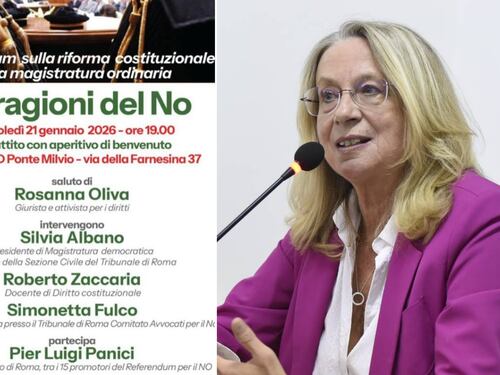 Referendum, Silvia Albano nel circolo Pd fa campagna per il No