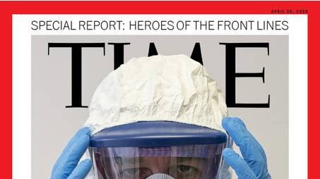 La copertina di Time sugli eroi italiani
