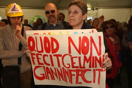 Festa unità, salta dibattito con la Giannini 3