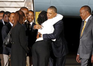 Obama in Kenya: incontra la sua sorellastra 1