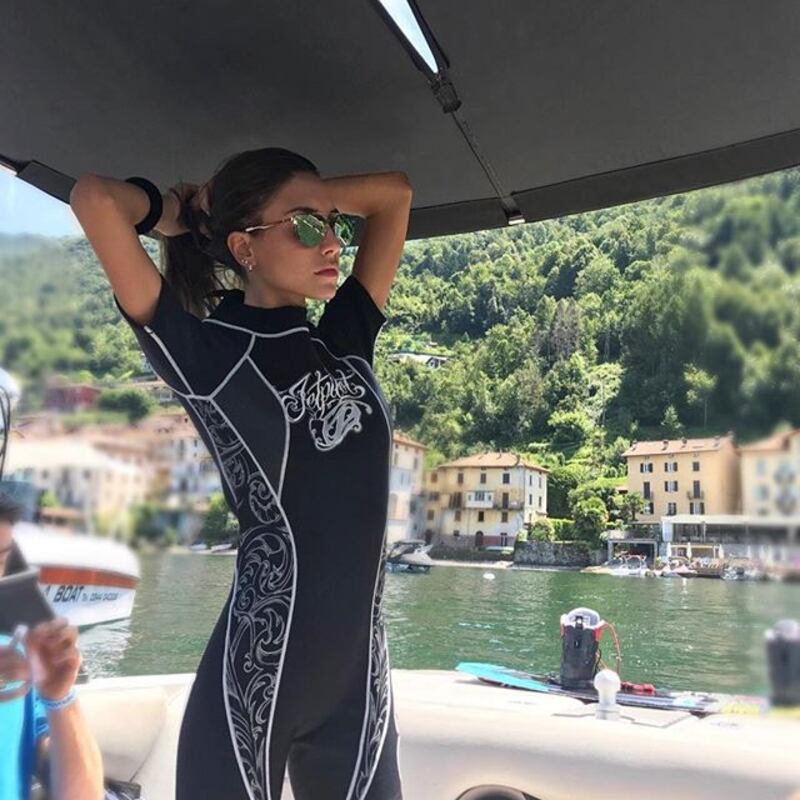 Allegra Luna ha fatto perdere la testa ad Antonio: gli scatti di lady Candreva 10