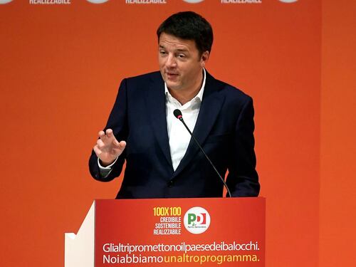 Renzi: "Reddito di cittadinanza? Incentivo a licenziare"