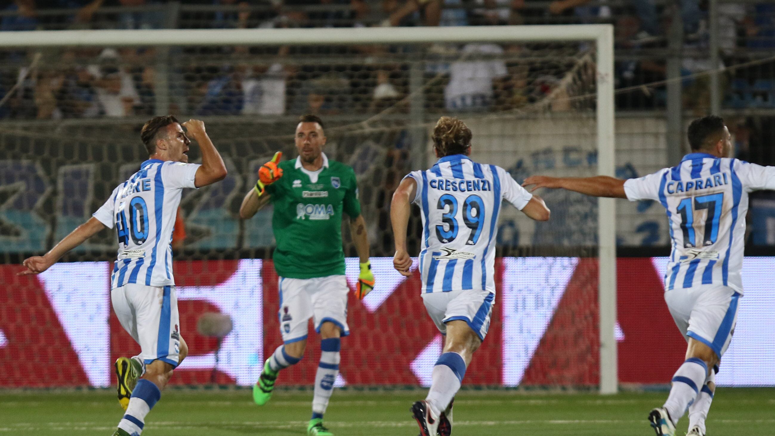 Pescara promosso in serie A