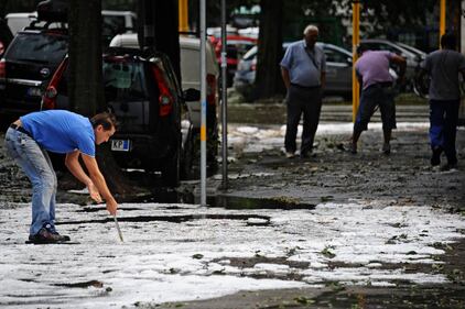 Bomba d'acqua su Firenze 1