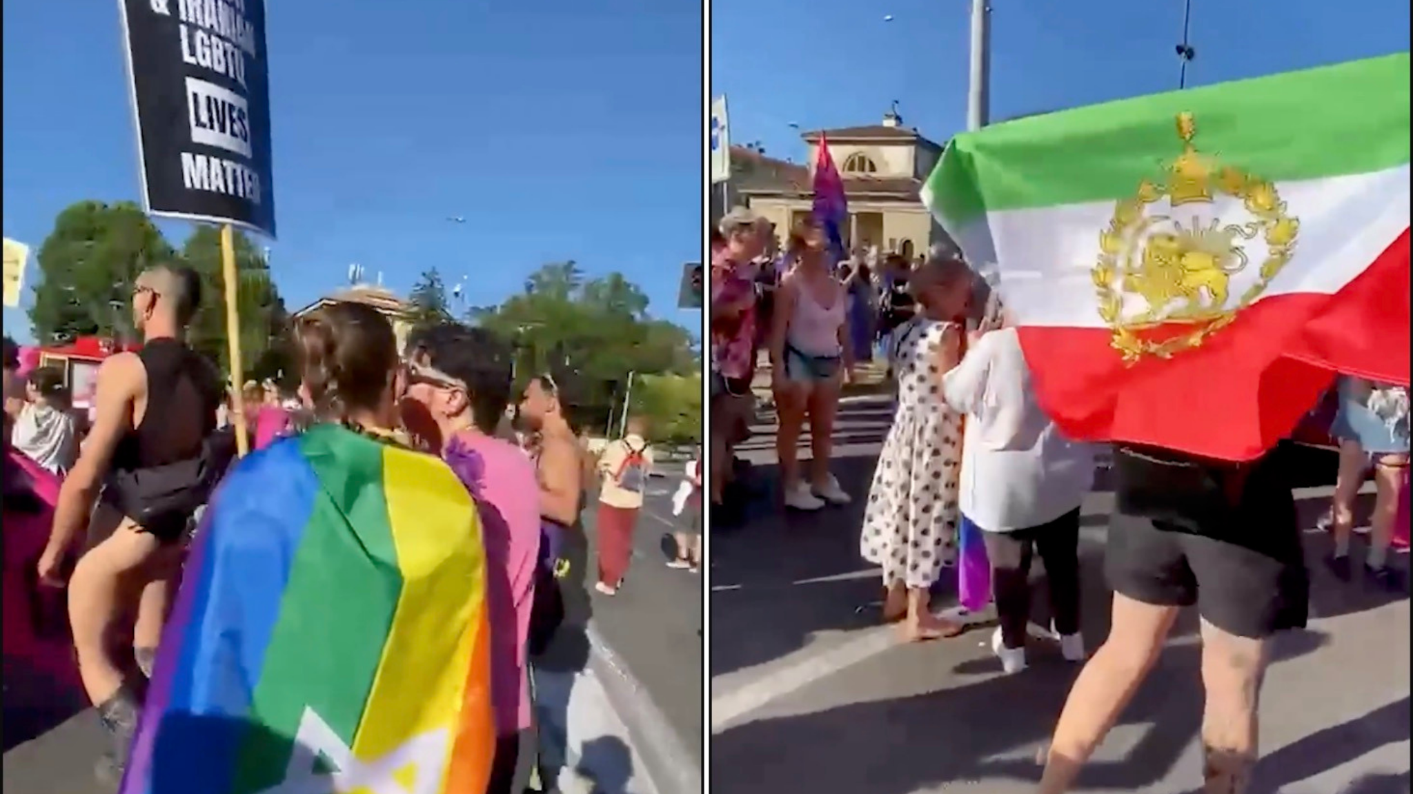 Pride di Bologna, attiviste israeliane e iraniane cacciate dal corteo: "Simboli sionisti non tollerati"