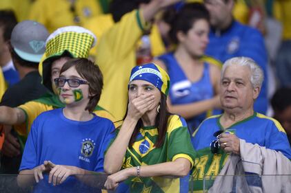 La disperazione dei tifosi brasiliani 24