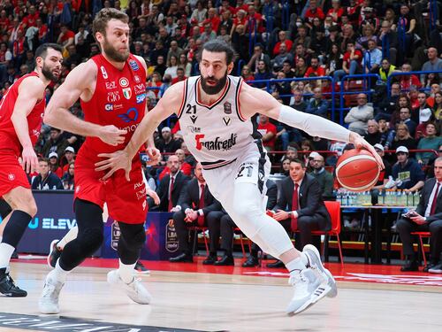 L'Olimpia Milano si porta 2-0 nella serie scudetto: sconfitta la Virtus Bologna 79-76