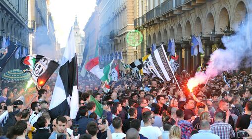 Terza stella, la festa in piazza San Carlo a Torino 8