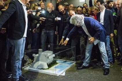 Il plastico del carcere di Grillo 1