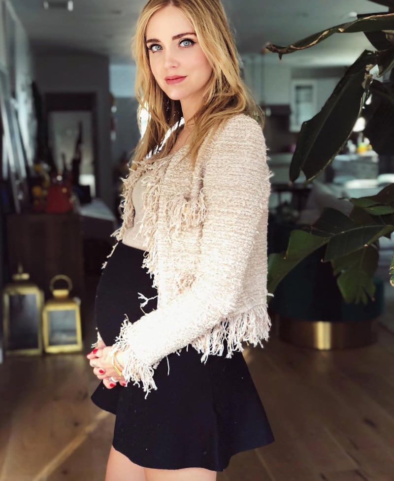 Chiara Ferragni futura mamma rock 9