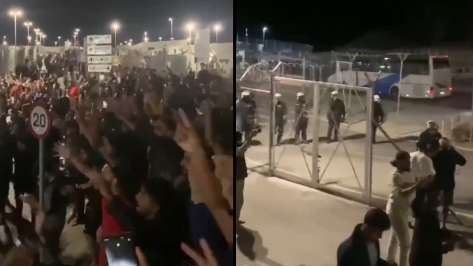 Rivolta Migranti Grecia