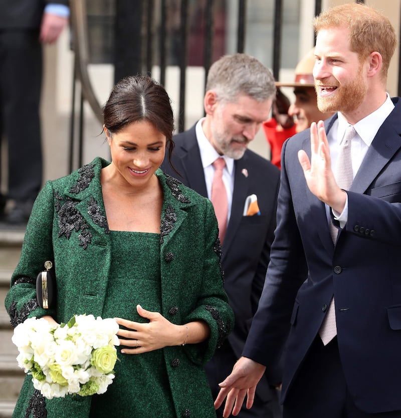 Meghan Markle, le foto della fine della gravidanza 1