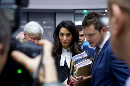 Amal Alamuddin Clooney difende gli armeni 9