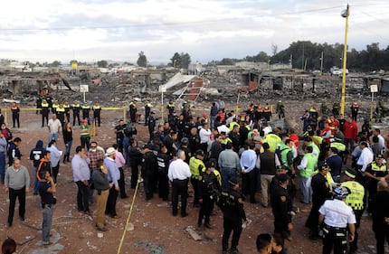 Messico, esplode il mercato dei fuochi artificiali 8