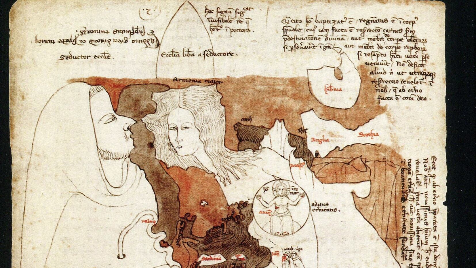 Opicino de Canistris il cartografomane che sorvolò il mondo