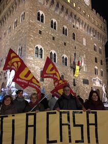 Celebrazioni in piazza della Signoria a Firenze 8