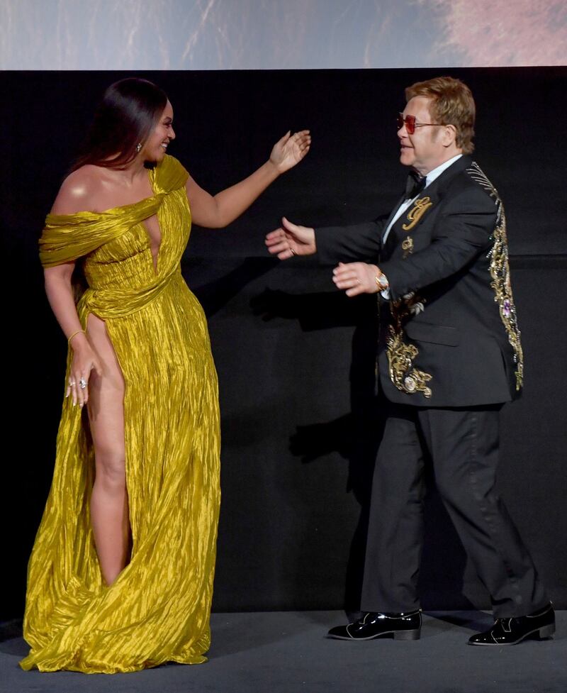 Beyoncé alla première de "Il Re Leone": foto 8