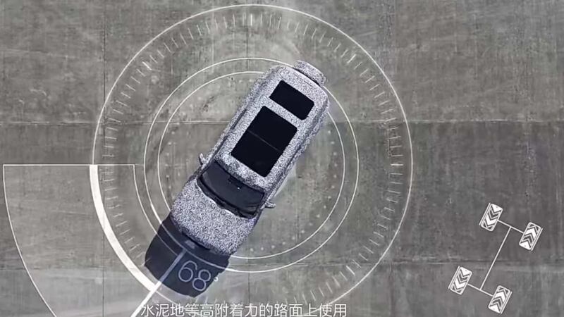 Yang Wang U8 gira sul posto