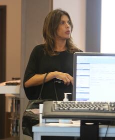 Elisabetta Canalis, shopping col pancione a Los Angeles 8