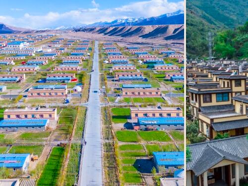 La "Grande Muraglia di villaggi": la strana mossa della Cina per sbarrare i confini