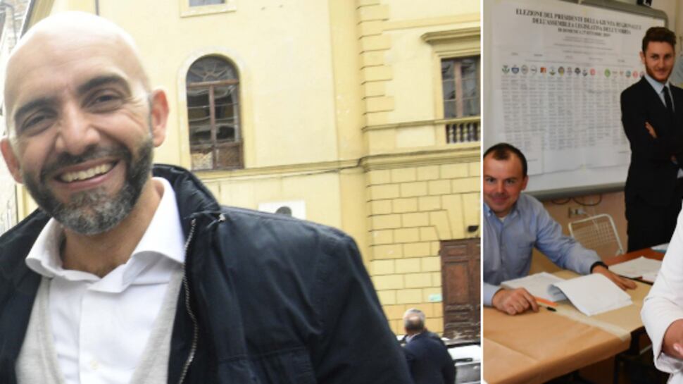 Gli operai abbattono i fortini rossi