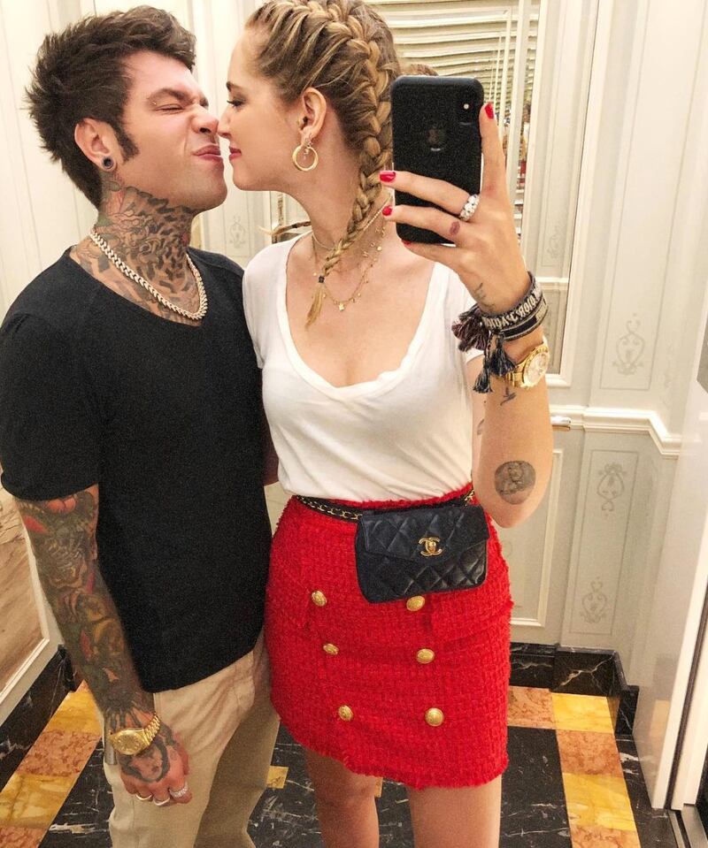 Chiara Ferragni e Fedez nel nuovo attico 14