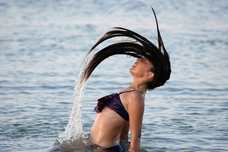 capelli al mare