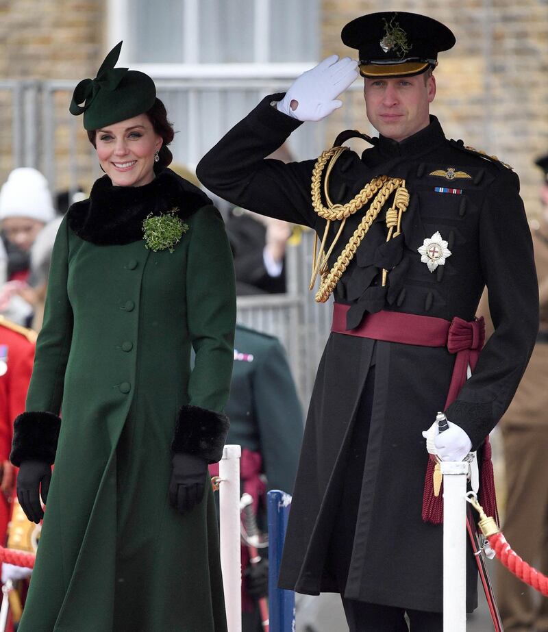 Kate Middleton in verde per San Patrizio 9