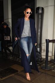 Rihanna e la Campbel a cena insiema a Londra 1