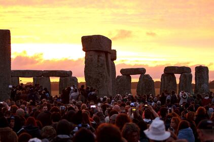 Il solstizio d'estate festeggiato a Stonehenge 3