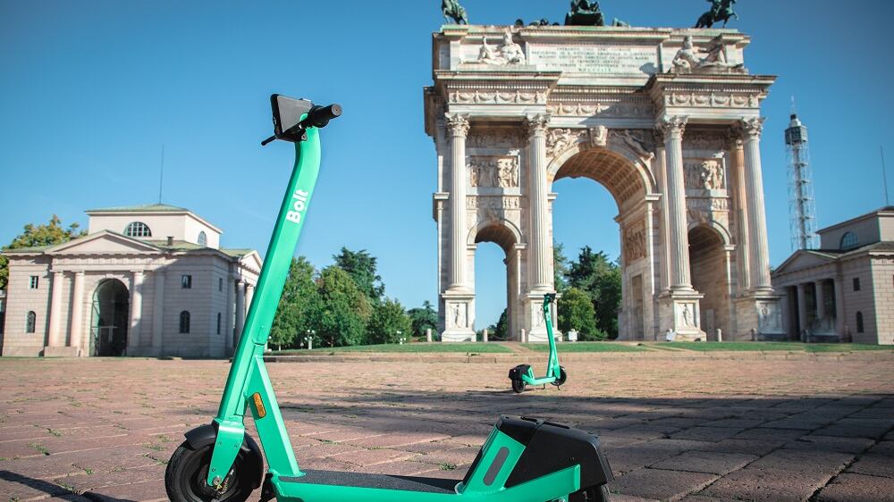 I monopattini in sharing di Bolt sbarcano a Milano
