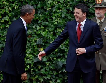 Renzi-Obama, l'incontro a Villa Madama 2