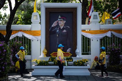 Bangkok, i preparativi per la cerimonia d'incoronazione del Re 10