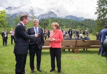 I leader del G7 immersi nella natura della Baviera 2