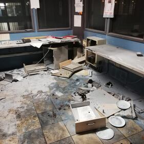 Rieti, ecco il carcere dopo la protesta dei detenuti 3