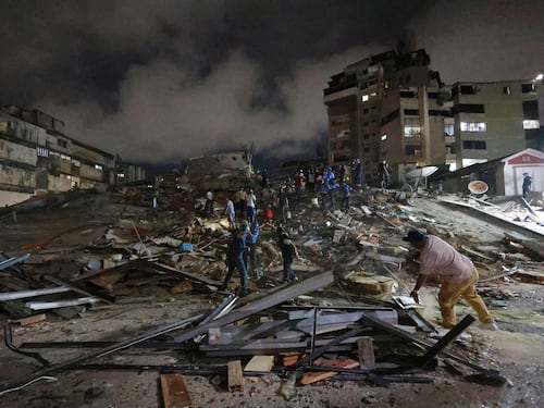 In Venezuela macerie e disperazione