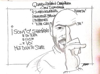 La vignetta del giorno - Il delirio di onnipotenza di Saviano 1