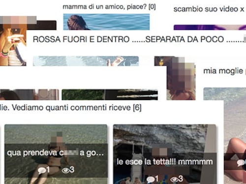 Ecco il sito della gogna porno per umiliare le donne sul web