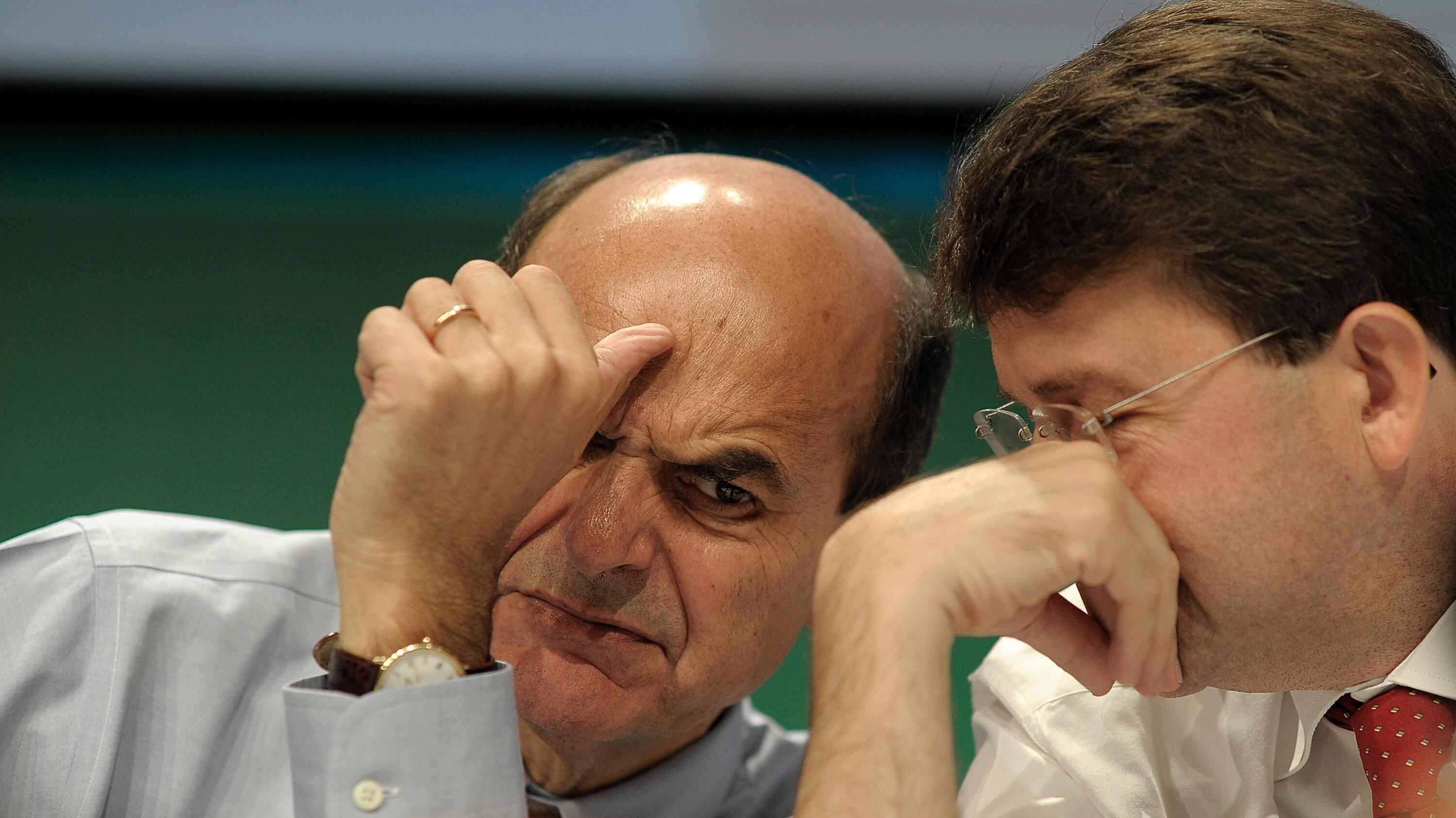 Bindi e Franceschini isolano Bersani che apre al Cavaliere