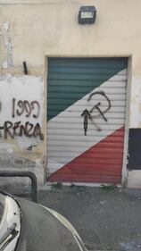 Roma, raid vandalico contro l'ex sede del Msi di via Assarotti  3