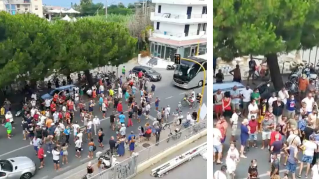 "Qui non vogliamo i positivi". Scoppia rivolta anti-migranti