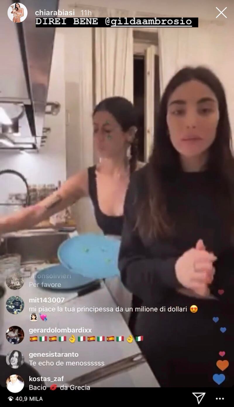 Coronavirus, Chiara Biasi spiega perché sta con Gilda: "Ho una forte gastrite e calcoli biliari"