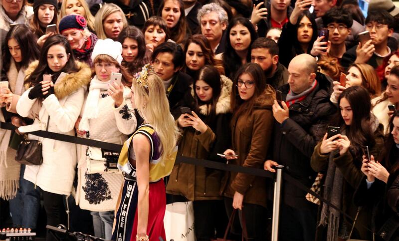 Dolce & Gabbana, sfilata alla Rinascente 1
