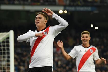 Copa Libertadores, il trionfo del River nel derby contro il Boca. Le immagini del Bernabeu 11