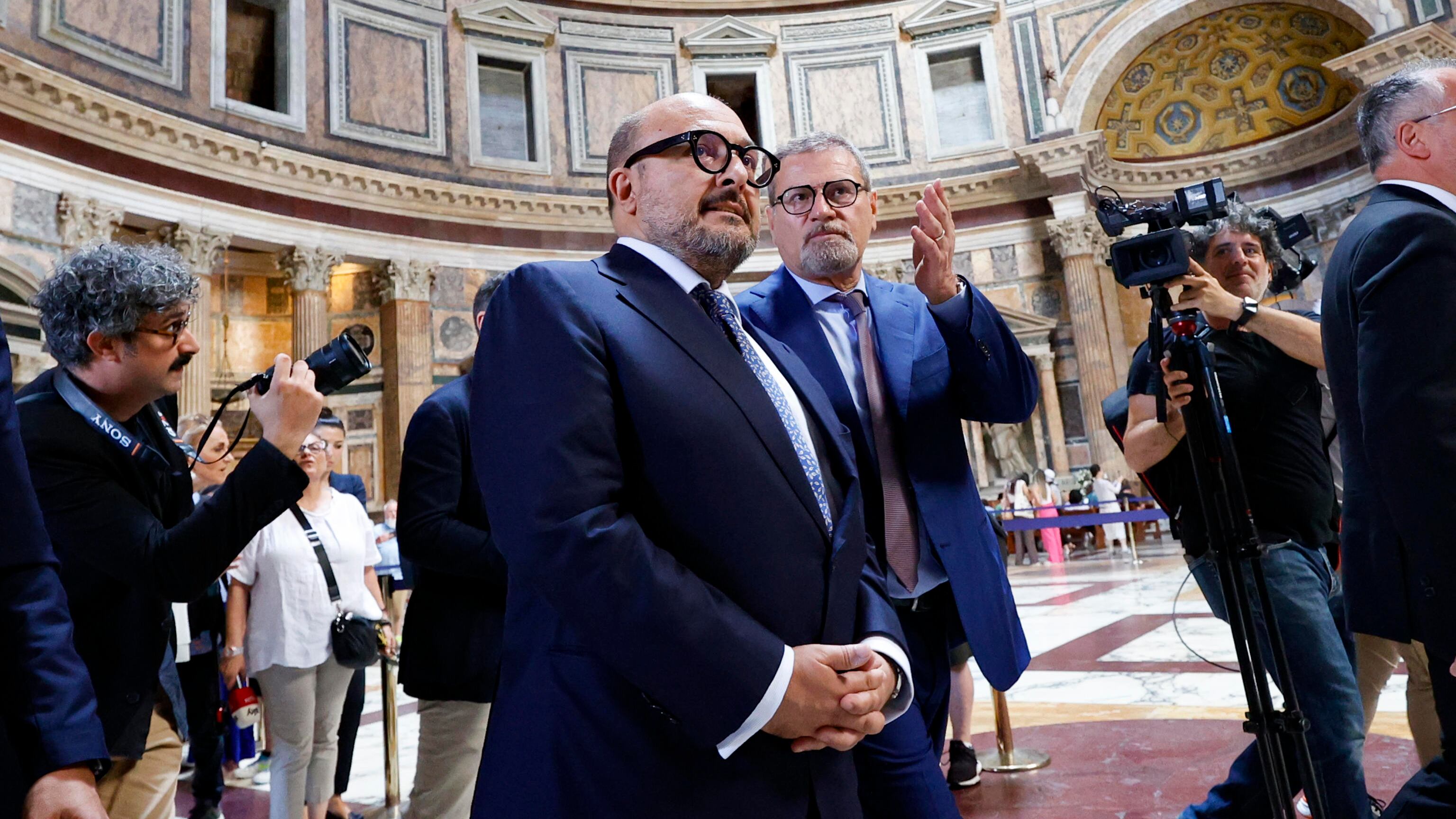 20 mila euro di incasso per il Pantheon. Sangiuliano: "Successo oltre le previsioni"