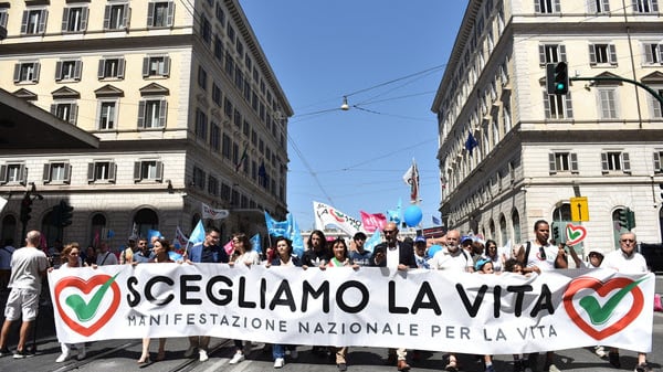 A Roma in 30mila in marcia per la vita